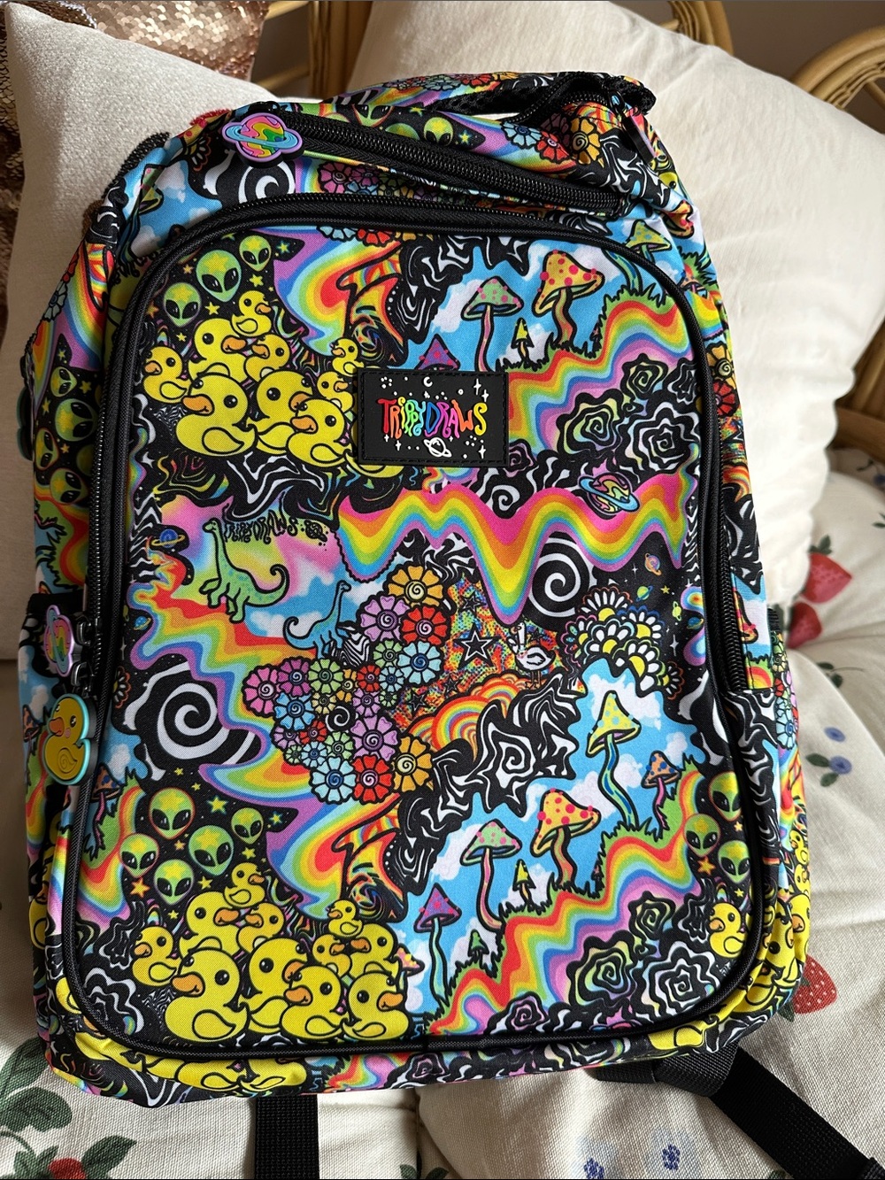 Trippy Draws Backback NWOTs